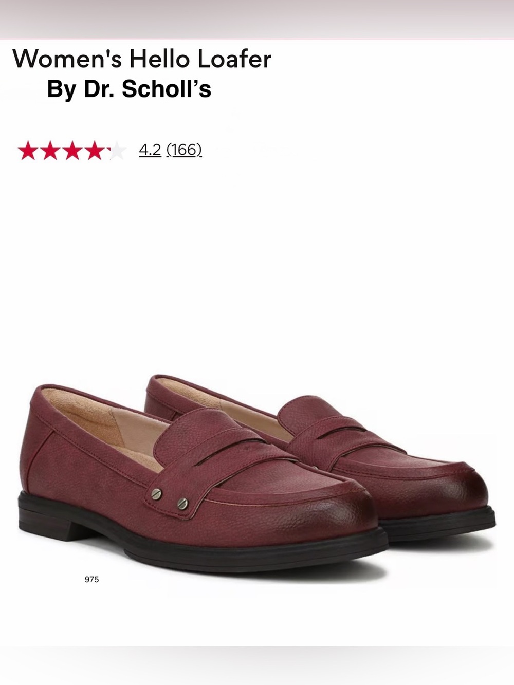 *new* Dr. Scholl's Women's Penny Loafers in Wine